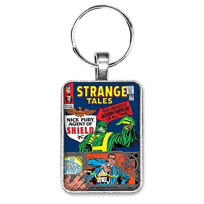 Buy Strange Tales Nick Fury Agent Of S.H.I.E.L.D. #135 Cover Key Ring Or Necklace • 10.23£