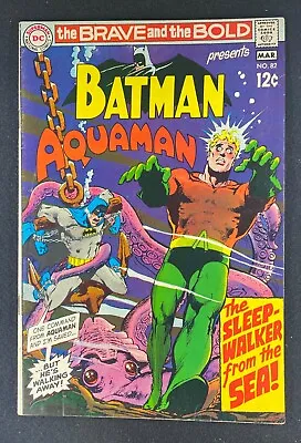Buy Brave And The Bold (1955) #82 FN (6.0) Batman Aquaman Neal Adams Cover & Art • 43.97£