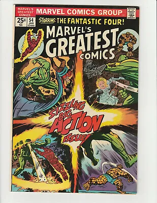 Buy Marvel's Greatest Comics #54 Marvel Comics 1975 6.5 FINE+ Evil Knievel Toy Ad • 9.47£
