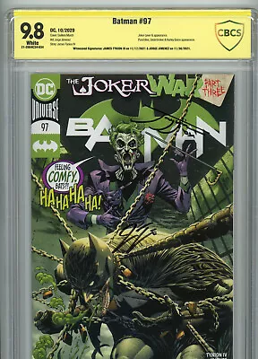 Buy Batman #97 (DC 2020) | 9.8 NM/MT | Sign Jimenez/Tynion | Joker Harley Punchline • 189.01£