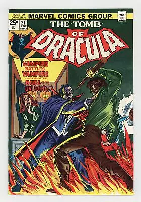 Buy Tomb Of Dracula #21 VF- 7.5 1974 • 25.30£