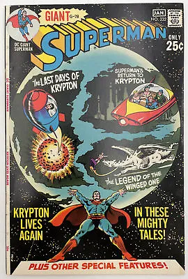 Buy Superman #232 Dec 1970 DC Giant G-78 Superboy  21-494 • 24.06£