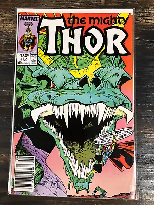 Buy Thor The Mighty Issue 380 1987 Marvel Comics - Jormungand Battle • 6.33£