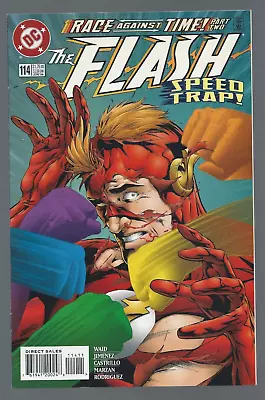 Buy DC Comics The Flash #114 June 1996 Race Against Time Part 2  (1559) • 3.17£