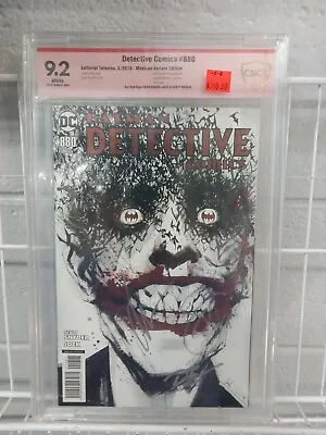 Buy 2011 DC Detective Comics #880| Mexican Variant Edition| Signed|CBCS Graded 9.2 • 236.53£