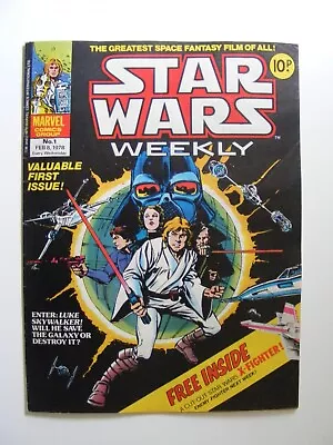 Buy Star Wars Weekly No 1 Date 8 February 1978 Uk Marvel No Free Gift • 65£