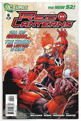 Buy Red Lanterns #6 The New 52! VFN (2012) DC Comics • 2£