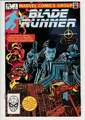 Buy Blade Runner #1 • 1982 • Vintage Marvel 60¢ •  Blade Runner (pt.1 Of 2)  Movie • 7£