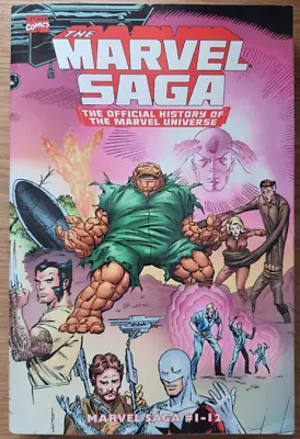 Buy Marvel Essential Marvel Saga Volume 1 TPB Paperback Graphic Novel • 9.99£