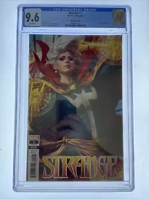 Buy Strange #1 CGC 9.6 Marvel Comics May 2022 Artgerm Cover Doctor Strange #417 • 69.95£
