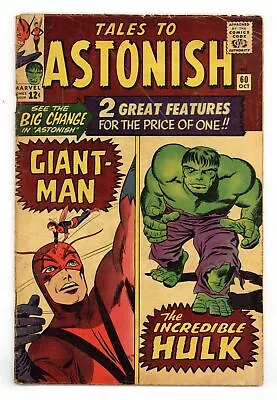 Buy Tales To Astonish #60 GD 2.0 1964 • 28.78£