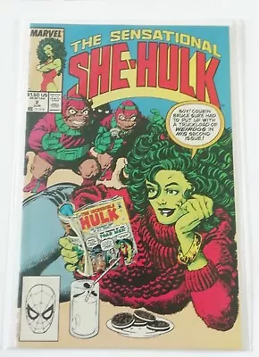 Buy Sensational She-Hulk #2, John Byrne, 1989 Marvel NEAR MINT 9.8 High Grade  • 8.95£