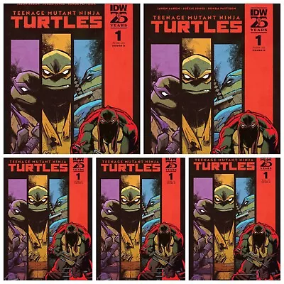 Buy 5 Pack Teenage Mutant Ninja Turtles #1 Randolph IDW PRESALE 7/24 TMNT 2024 • 10.05£