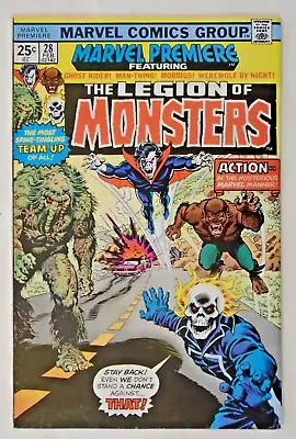 Buy Marvel Premiere (1976 Marvel) #28vf-; 1st Legion Of Monsters! • 140.75£