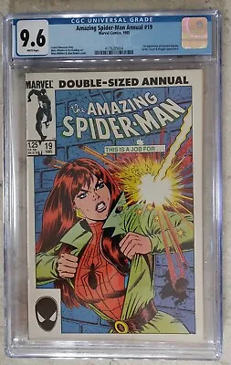 Buy Amazing Spider-Man Annual #19 CGC 9.6 1st App Of Alistair Smythe - Marvel 1985 • 59.37£