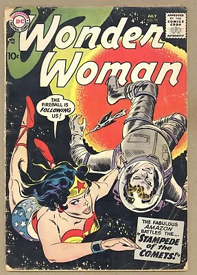 Buy Wonder Woman 99 (G) Diana Prince! Robert Kanigher Ross Andru 1958 DC Comics V300 • 119.17£