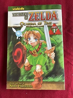 Buy The Legend Of Zelda Ocarina Of Time Part 1 Vizkids Manga English • 6.15£