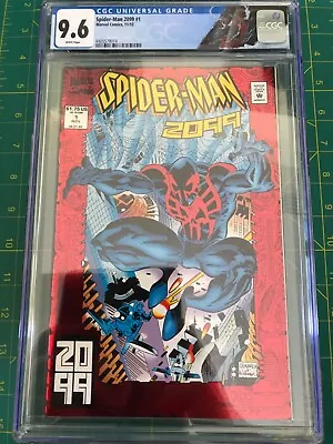 Buy Spider-Man 2099 #1 CGC 9.6 White Pages Marvel 1992 • 79.06£