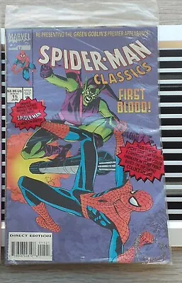 Buy Marvel Spiderman Classic 15 Still Bagged Green Goblin 1st Appearance Reprint • 6.86£