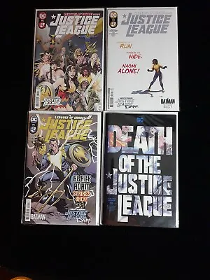 Buy Justice League #72 -#75 Dc Comics Lot 2022 Dc Universe Four (4)-book Lot Nm- Nm • 19.98£