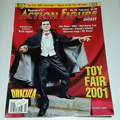 Buy Tomarts Action Figure Digest #84 February 2001 Dracula Star Wars Us Magazine • 9.99£