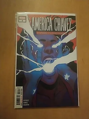 Buy AMERICA CHAVEZ: Made In The USA #3 (2021) Marvel 1st Full Appearance Catalina A1 • 12.75£