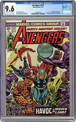 Buy Avengers #127 CGC 9.6 1974 3935280014 • 362.65£