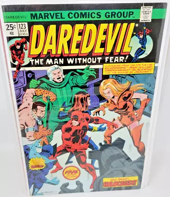 Buy Daredevil #123 Jackhammer (hydra) 1st Appearance *1975* 8.5 • 12.29£