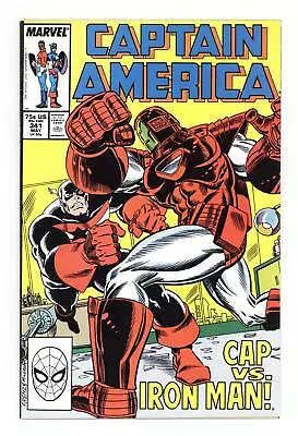Buy Captain America #341 FN- 5.5 1988 Low Grade • 7.27£