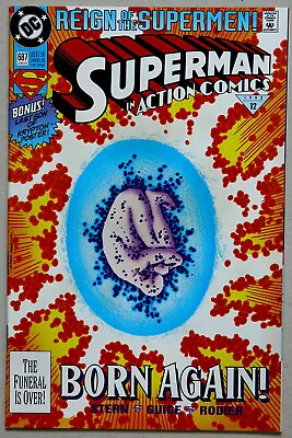 Buy Action Comics #687 Vol 1 Superman - DC Comics - Roger Stern - Jackson Guice • 3.95£