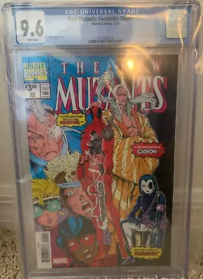 Buy New Mutants #98 Facsimile Edition 1st Deadpool Marvel Comics CGC 9.6 • 31.53£