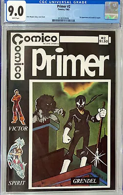 Buy Comico Primer #2 - 1st Grendel - Cgc 9 • 1,000£