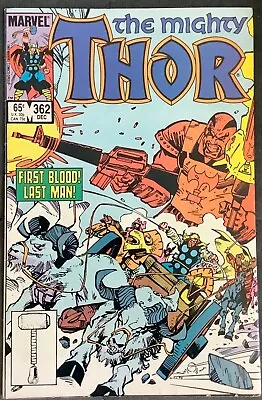 Buy Thor #362 Newsstand Edition (1985, Marvel) VF/NM • 18.13£