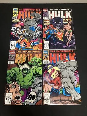 Buy Incredible Hulk 370-373 Comic Lot, Marvel, 1st App Dark Hulk, Green Hulk Returns • 23.98£
