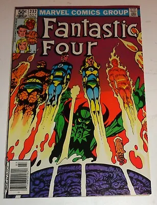 Buy Fantastic Four #232 John Byrne Begins Glossy 9.0/9.2  1981 • 10.13£