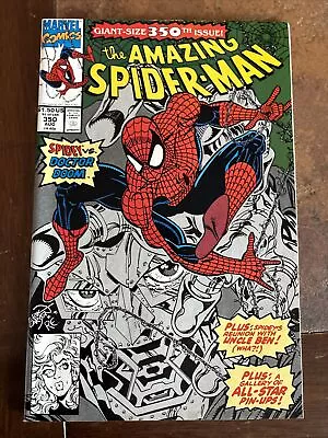 Buy Marvel Comics The Amazing Spider-Man #350   1991 Erik Larsen Art NM/M Vol 1 • 6.33£