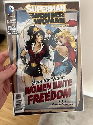 Buy Superman Wonder Woman #9 Bombshell Variant DC Comics New 52 • 4£