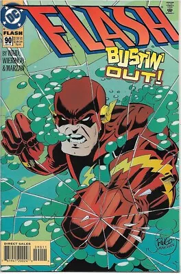 Buy The Flash Comic Book 2nd Series #90 DC Comics 1994 VERY HIGH GRADE UNREAD NEW • 3.15£