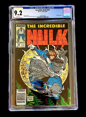 Buy Incredible Hulk #344 - Todd McFarlane Cover (Marvel, 1988) CGC 9.2 • 134.56£