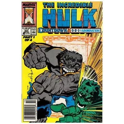 Buy Incredible Hulk (1968 Series) #364 Newsstand In VF + Cond. Marvel Comics [b  • 5.68£