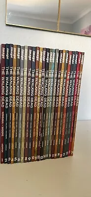 Buy The Walking Dead Graphic Novels 1-24 Set Comic Book Series • 80£