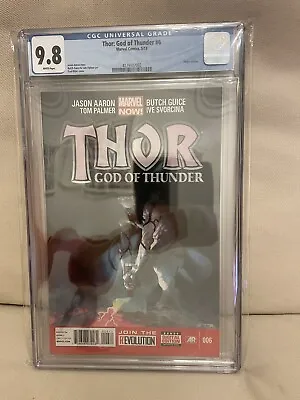 Buy Thor God Of Thunder #6 CGC 9.8 Origin Of Gorr & Cameo Knull [Brand New] • 135£