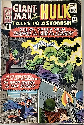 Buy Tales To Astonish #69, (1965) Giant Man, The Hulk • 10£