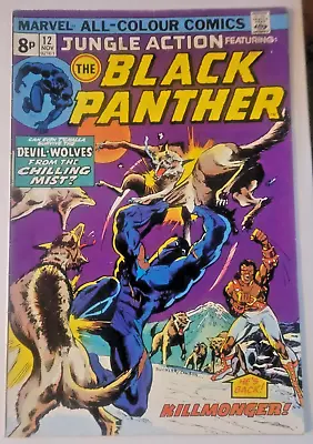 Buy Jungle Action The Black Panther #12 - Fine - UK Price Variant - Marvel Comics • 3.95£