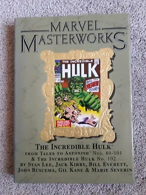 Buy Marvel Masterworks Incredible Hulk Vol 56 Variant Cover Tales To Astonish 80-101 • 50£