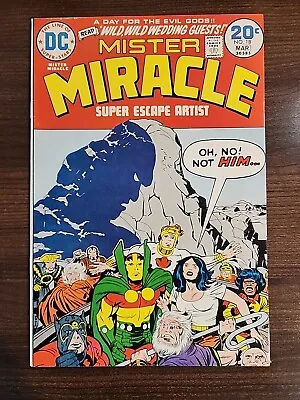 Buy Mister Miracle #18 (1974) Big Barda Wedding - Darkseid, Vf- Condition • 15.99£