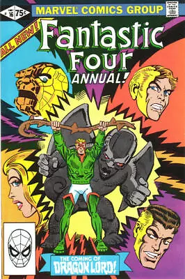 Buy Fantastic Four (1961) Annual #  16 (4.0-VG) Large Tear Inside, Steve Ditko 1981 • 5.40£