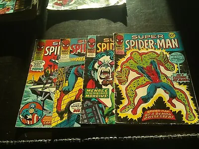 Buy Super Spider-Man X 4 Consecutive # 254, 255, 256 And 257 Acceptable • 8.50£