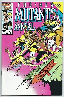 Buy 🔥new Mutants Annual #2*marvel, 1986*1st App. Of Psylocke*chris Claremont*vf+* • 33.99£