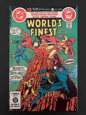 Buy World's Finest Comics #276 *high Grade!* (dc, 1982)  Zatanna!  Lots Of Pics! • 10.42£